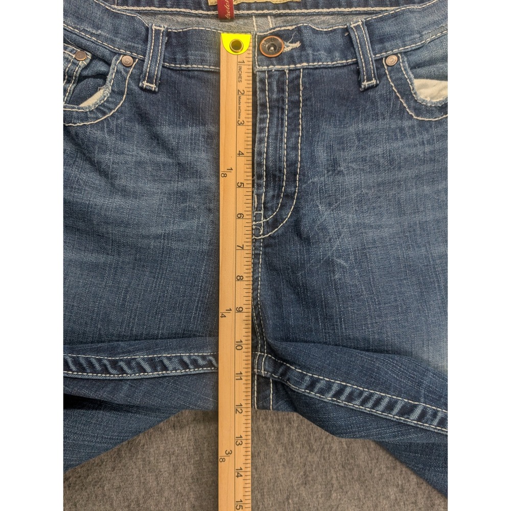 BKE Drew Boot Jeans Womens 36x31.5 Medium Wash Stretch Bootcut BK10139R - Picture 7 of 9